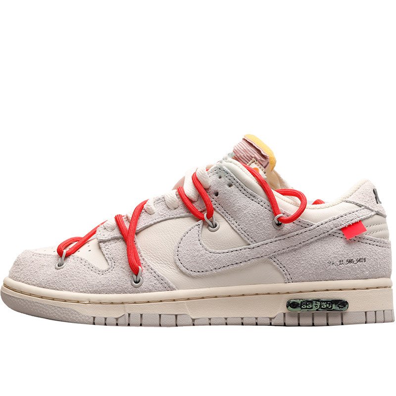 哄哄offwhitenikedunkthe50低帮板鞋dm1602dj0950118板鞋