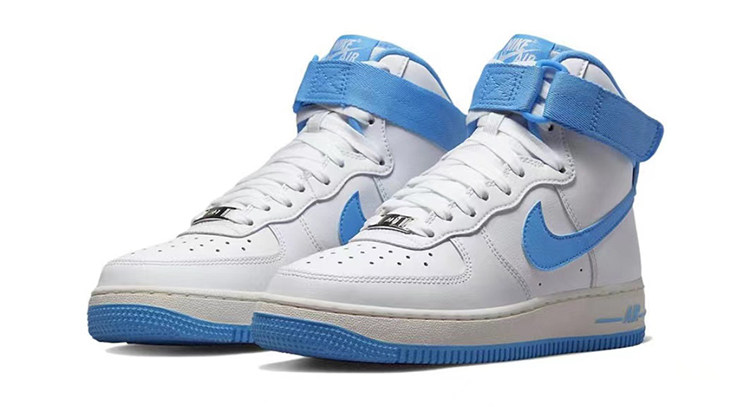 哄哄nikeairforcehighoriginal北卡蓝板鞋dx3805-100板鞋