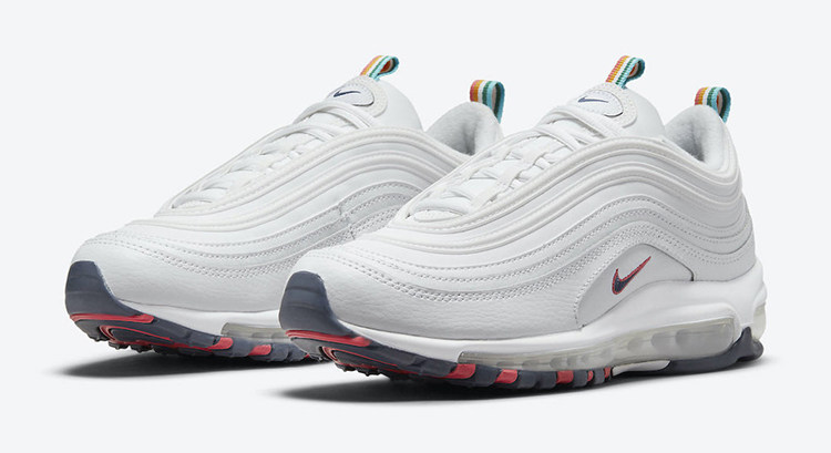 哄哄nikeairmax低帮彩虹拉环子弹休闲跑步跑步鞋