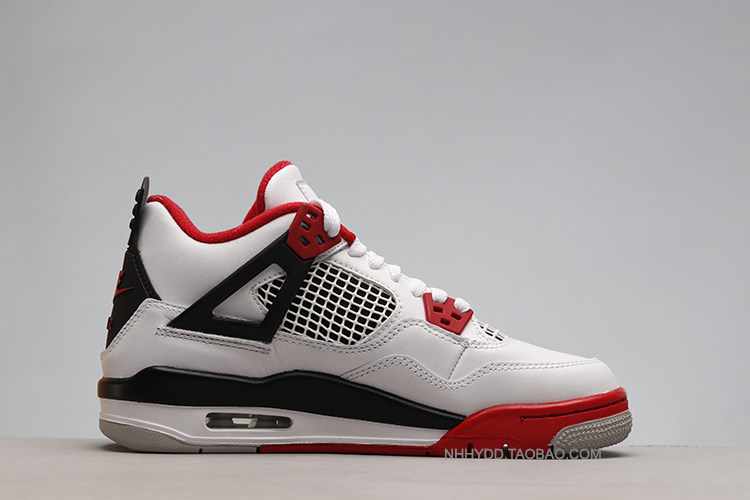 哄哄airjordanaj4firered复刻火焰红篮球鞋篮球鞋