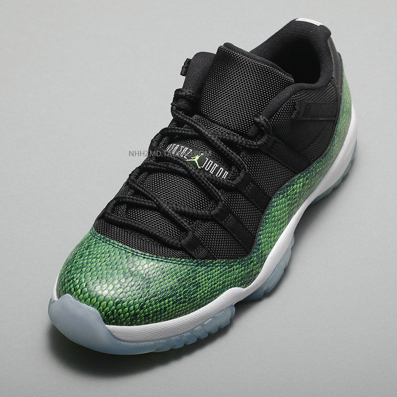 哄哄airjordanretrolowaj11绿蛇篮球鞋528895033篮球鞋