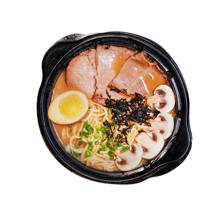 紫山一夻拉面4种口味 日式豚骨自热拉面一大口速食泡面即食食品