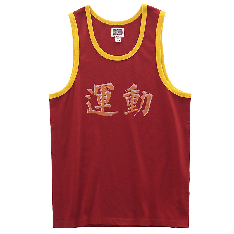 夏季宽松休闲复古古国怀旧中国国风打球篮球背心