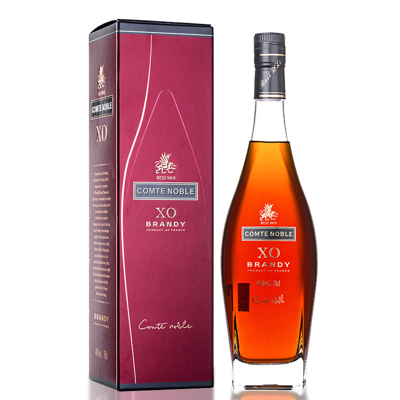 法国伯爵至尊原瓶进口xo原装正品1l白兰地白兰地