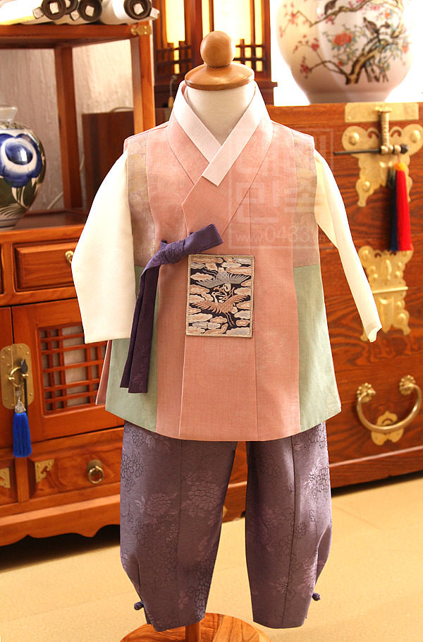 韩服韩国宫廷传统男童朝鲜族宝宝一周周岁生日唐装