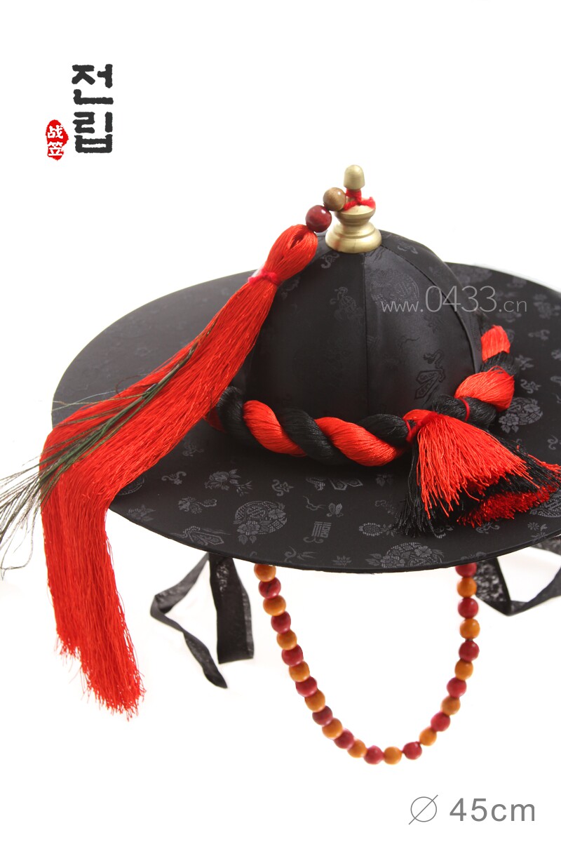 朝鲜古代军帽成人古装影视舞台演出演出服服装帽子