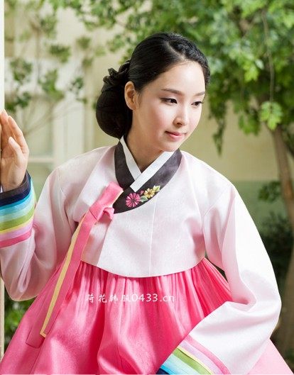 韩服韩国进口面料婚礼敬酒结婚传统新娘h-x01107-1民族服装