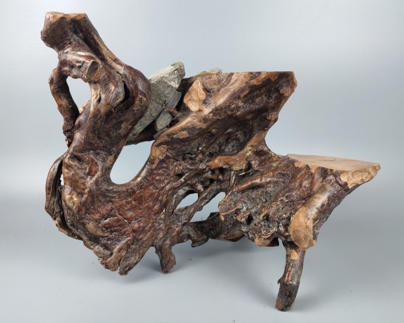 天然杜鹃木树根雕摆件枯木花台花架支架实木根雕