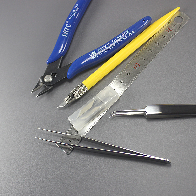 九洋笔刀水口双刃副钳高达gk手办军事拼装模型制作工具