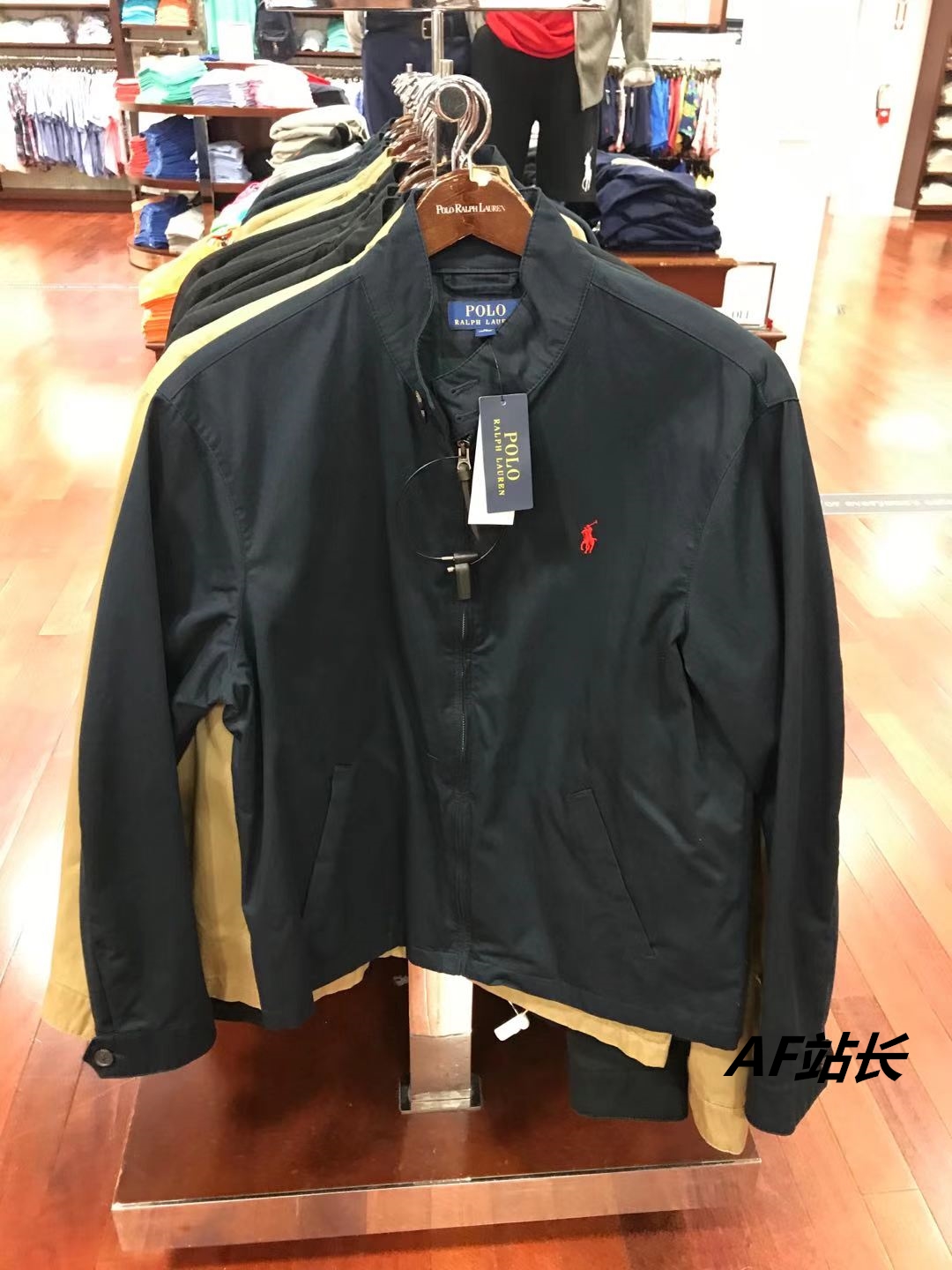 美国Polo Ralph Lauren拉尔夫劳伦RL男哈灵顿商务立领夹克衣外套