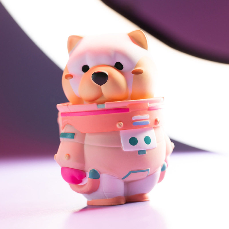 盲盒正版第二弹太空狗盲盒宇航员汪星人小公仔摆件 星际旅行者