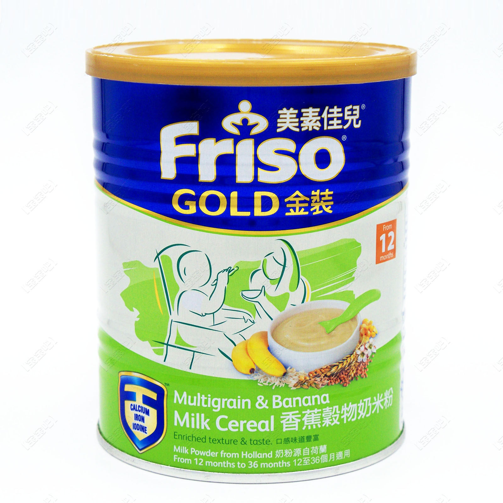 香港版美素佳儿婴儿奶米粉300g麦粉香蕉谷物6-36个月宝宝米糊进口
