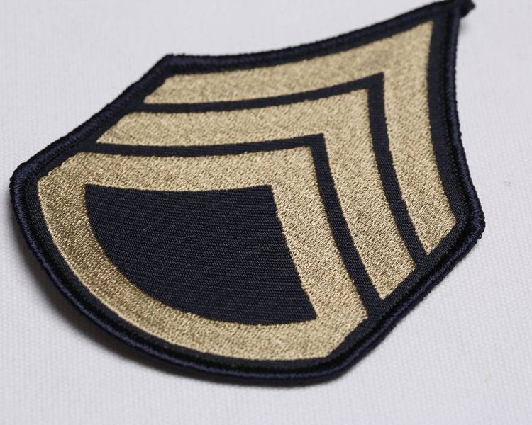 臂章复刻米国wwii二战上士ssg军衔m43风衣勋章