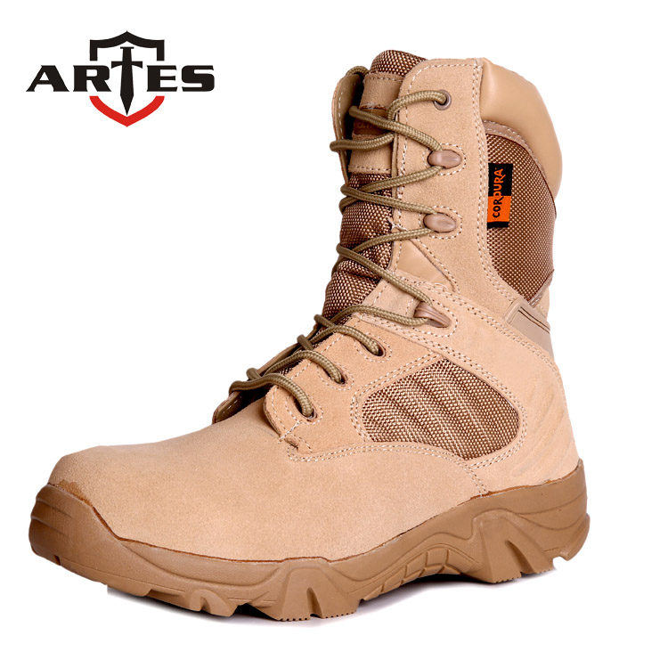 三角洲沙漠靴军迷战术靴男作战靴特战靴拉链快脱