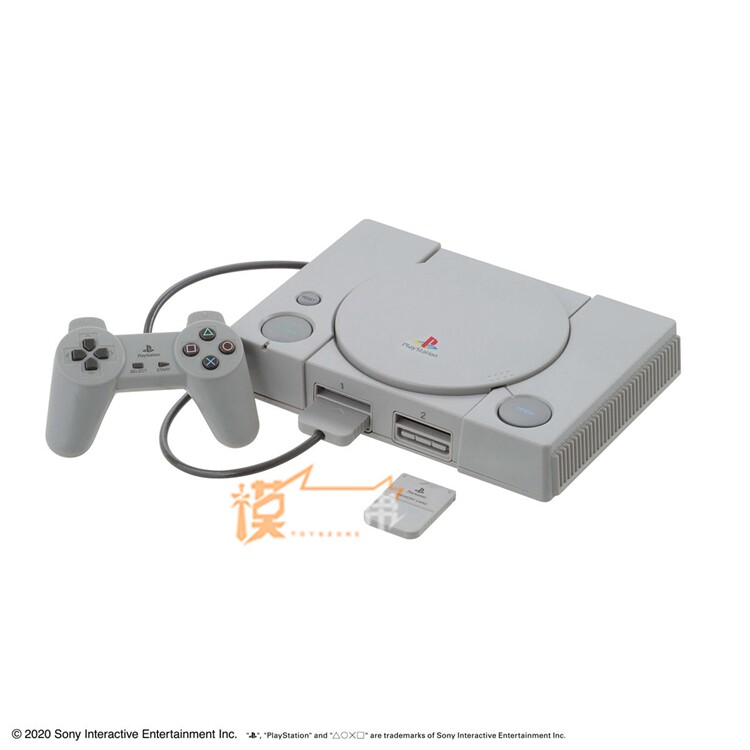 现货万代playstation1scph1000索尼ps1游戏机拼装模型国创机甲