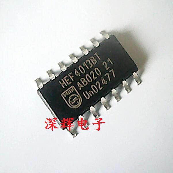 贴片hef4013btcd4013bm逻辑触发器ic芯片sop14封装直拍集成电路ic