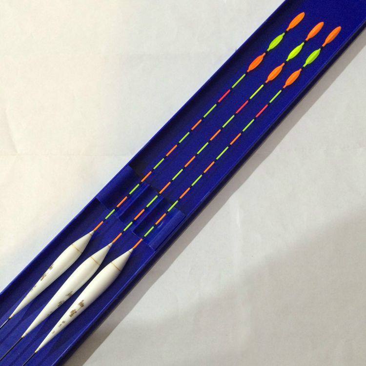 甬旺渔具丛杰钓具鲫圣超轻木鱼鱼漂加粗扁尾浮漂