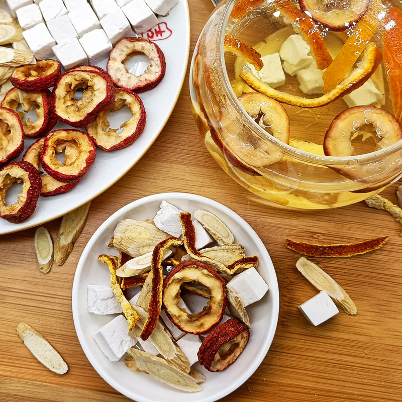 黄芪茯苓山楂陈皮组合30克10克5克3克养生其他药食同源食品