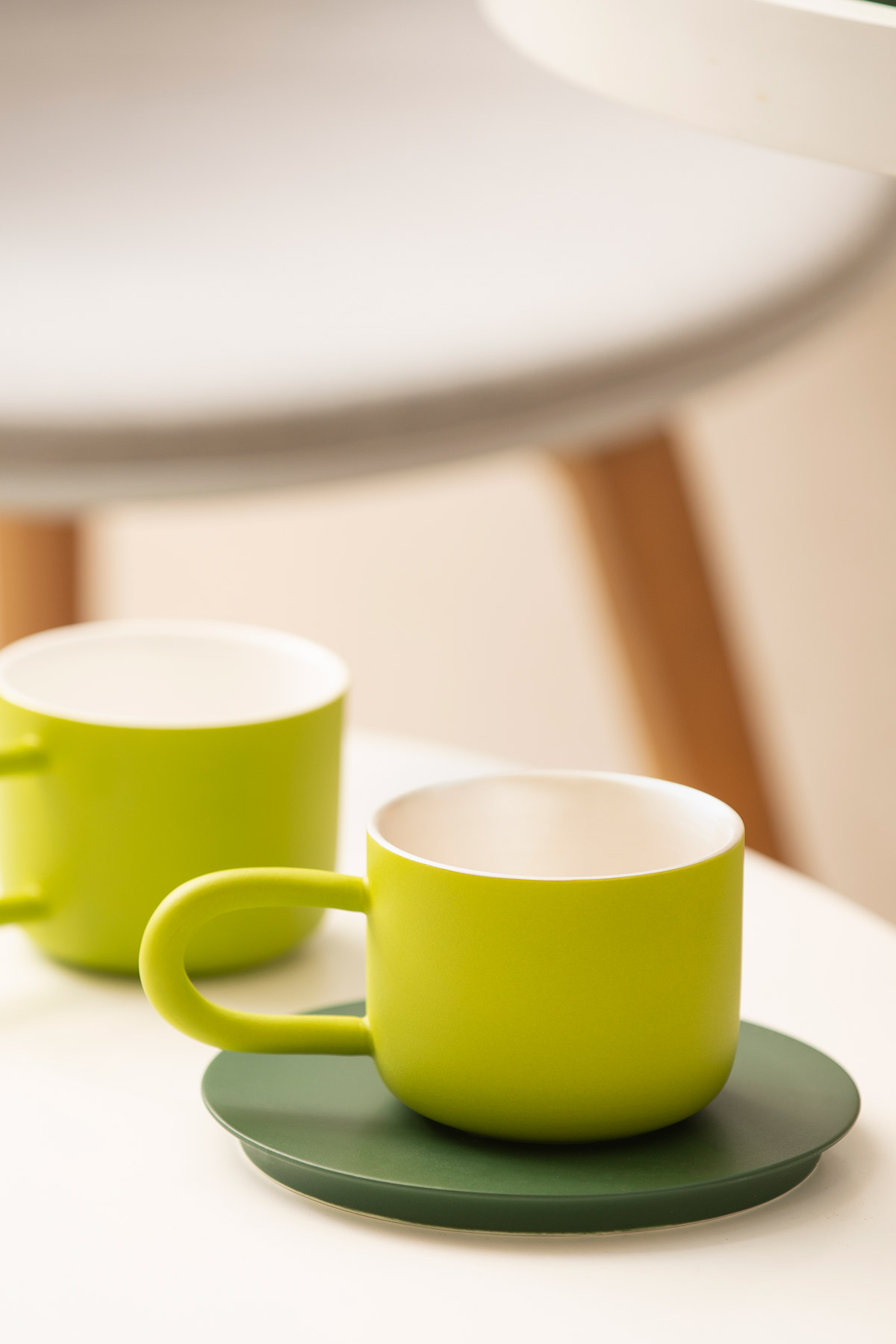 精致陶瓷咖啡杯简约ins纯色下午茶拿铁卡布套装咖啡杯