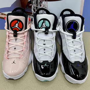 180115ringsgs乔六aj6六冠王高帮aj女鞋323419060jordan