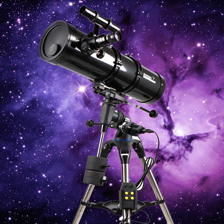 博冠天琴130/700 130eq深空王大口径牛顿反射式天文望远镜无色差