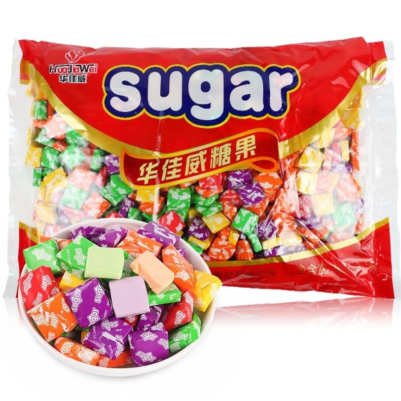 sugars瑞士方块招待待客人小零食喜糖组合搭配糖果