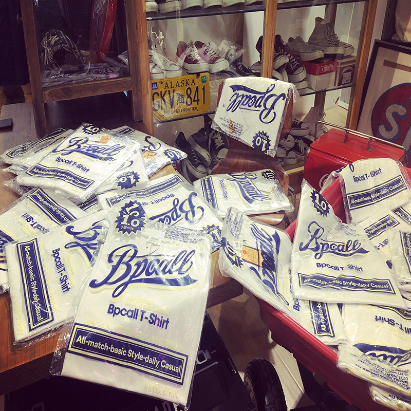 BPCALL1.0 vintage日本重磅厚实纯棉面料短袖T恤男女通款非indigo