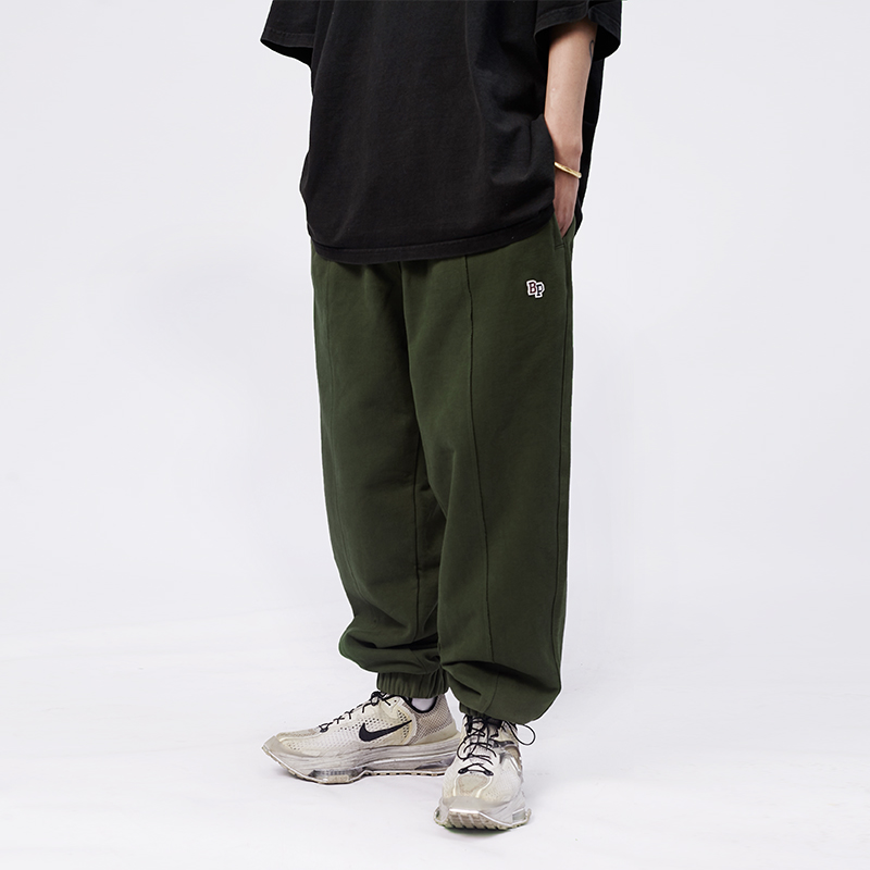 BPCALL20AW 重磅520克定制加绒面料百搭纯棉卫裤