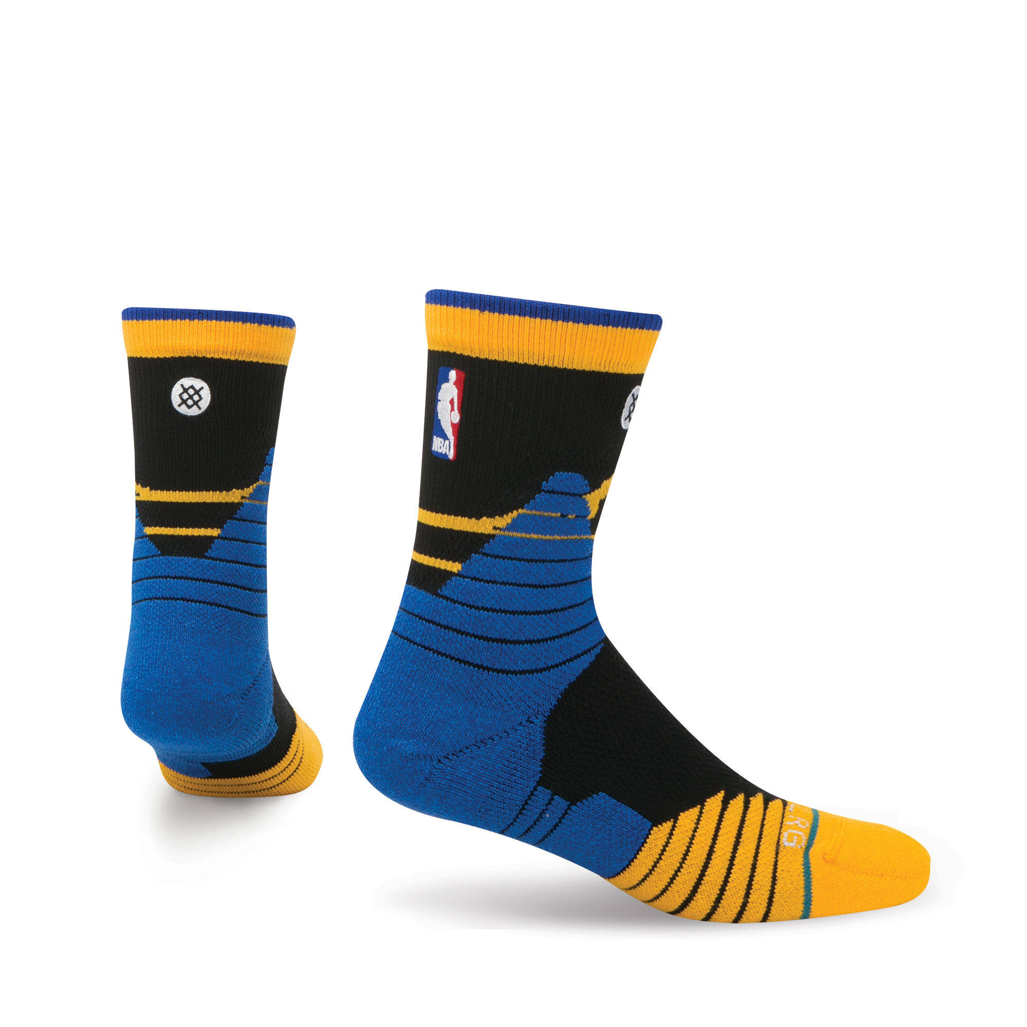 正品美国stancenba官方球袜勇士中筒运动袜