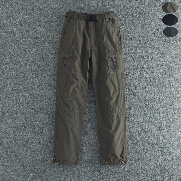 防风防水户外2021秋冬新款男式加绒保暖工装棉裤多口袋加厚休闲裤