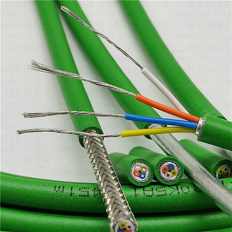 industrial profinet 4x22awg cable type pur ethernet