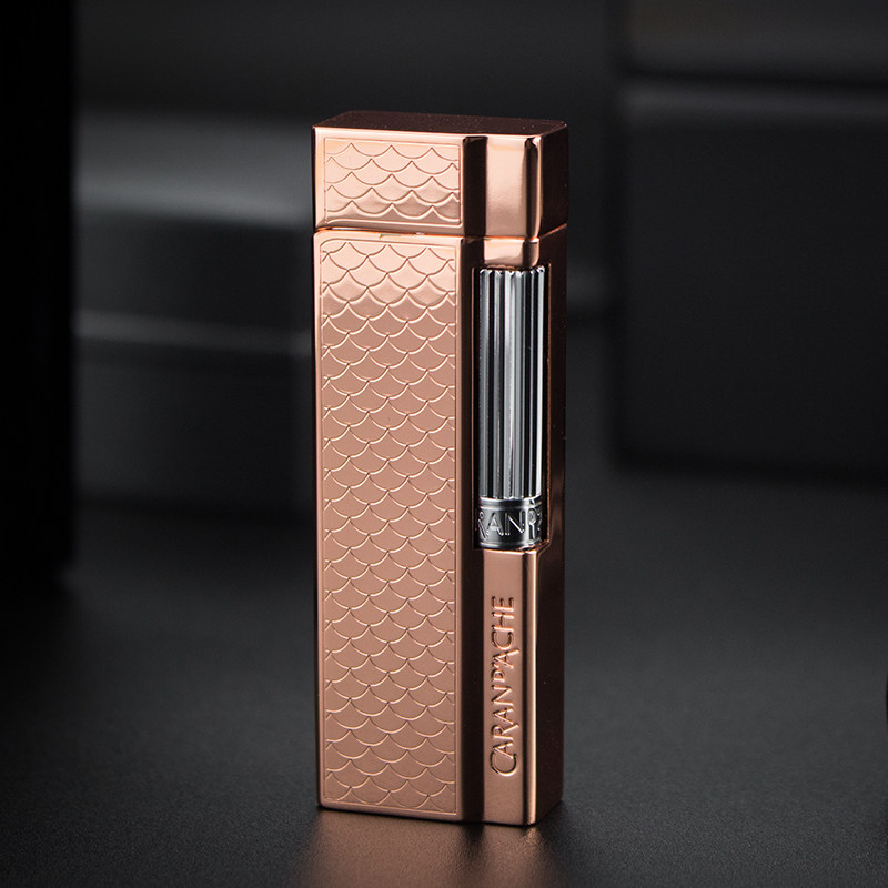 正品caranache凯兰帝创意打火机火石充气机铜质香於其它品牌打火机