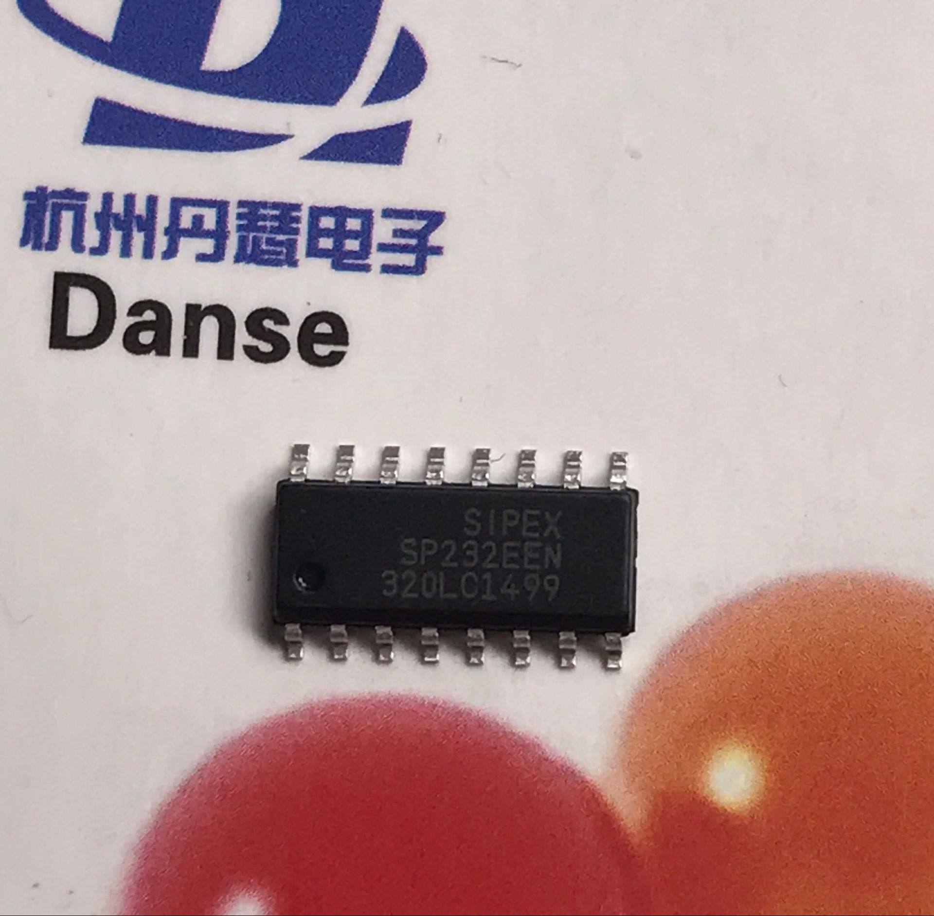 sp232een接收器代用max232贴片接口芯片exar全新原装芯片