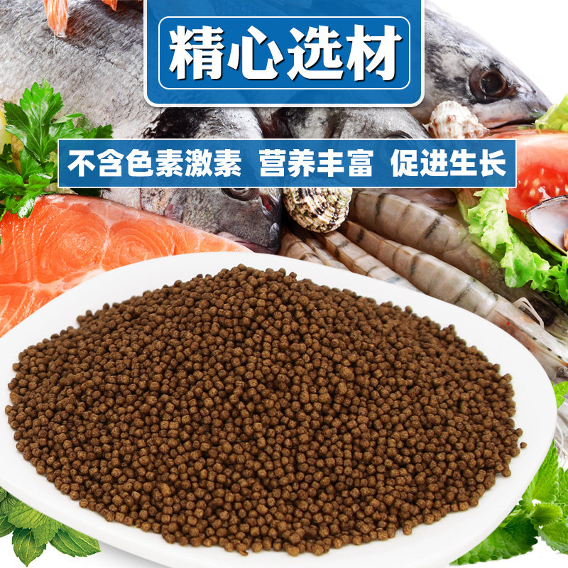 饲料三易散装淡水混养养鱼颗粒景观观鱼优质观赏鱼饲料