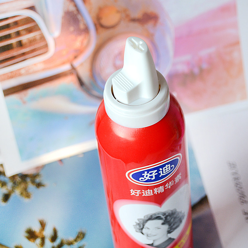 好迪摩丝特硬定型泡沫蓬松保湿焗油清香发蜡摩丝