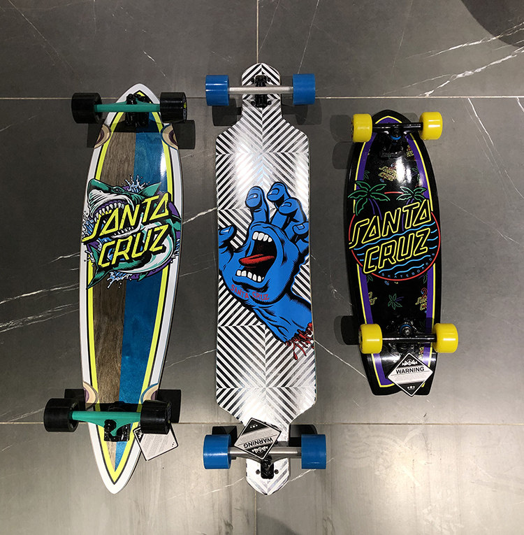 绿洲滑板进口santacruz公路板长板刷街longboard滑板