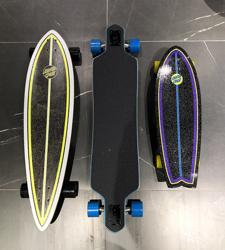 绿洲滑板进口santacruz公路板长板刷街longboard滑板