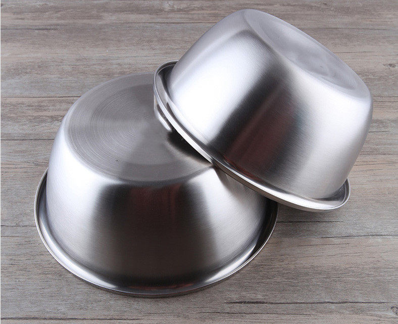 兴财加厚不锈钢味斗物斗调料打蛋盆洗菜盆和面盆