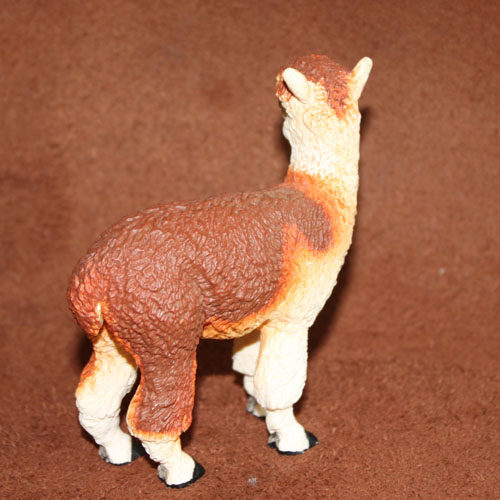 safari 正品原包 动物模型玩具 野生场景摆件 羊驼大号