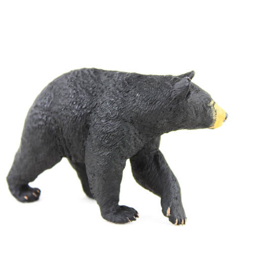 safari美国正品仿真动物模型玩具野生动物黑熊狗熊仿真