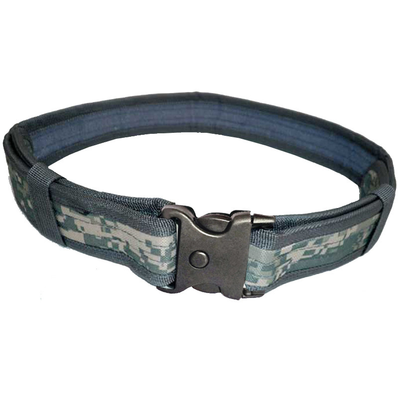 户外训练男士武装带腰带美国作训战术迷彩三沙腰带