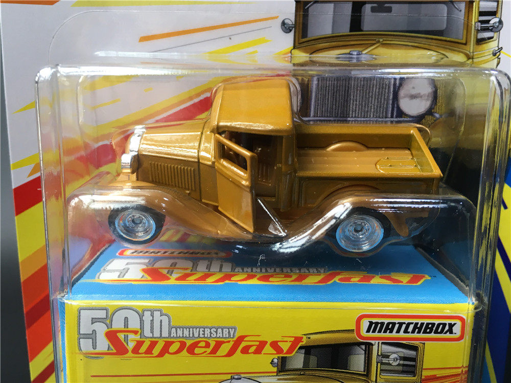 matchbox火柴盒急速系列50周年珍藏福特皮卡卡车模型车模