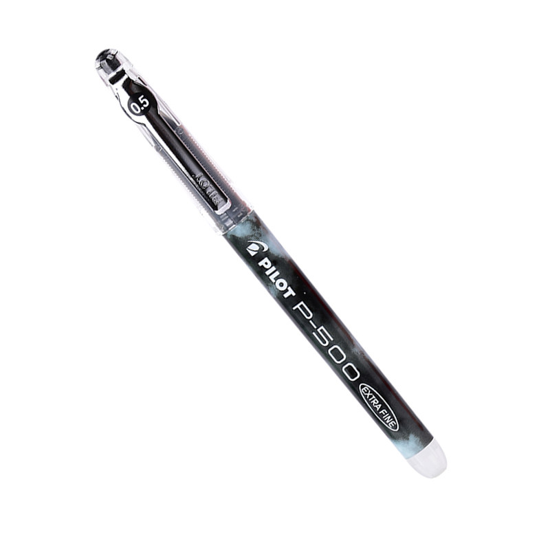 日本百乐pilot中性笔p500针管直液水笔考试专用中性笔