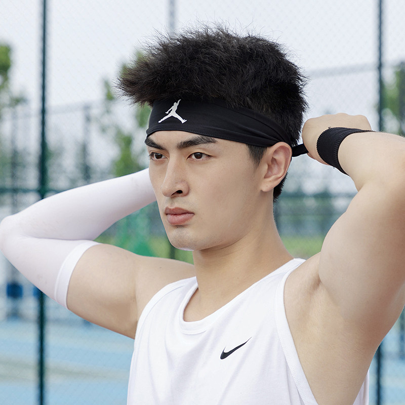 nike耐克jordan发带男2022秋季新款黑色篮球运动运动护具