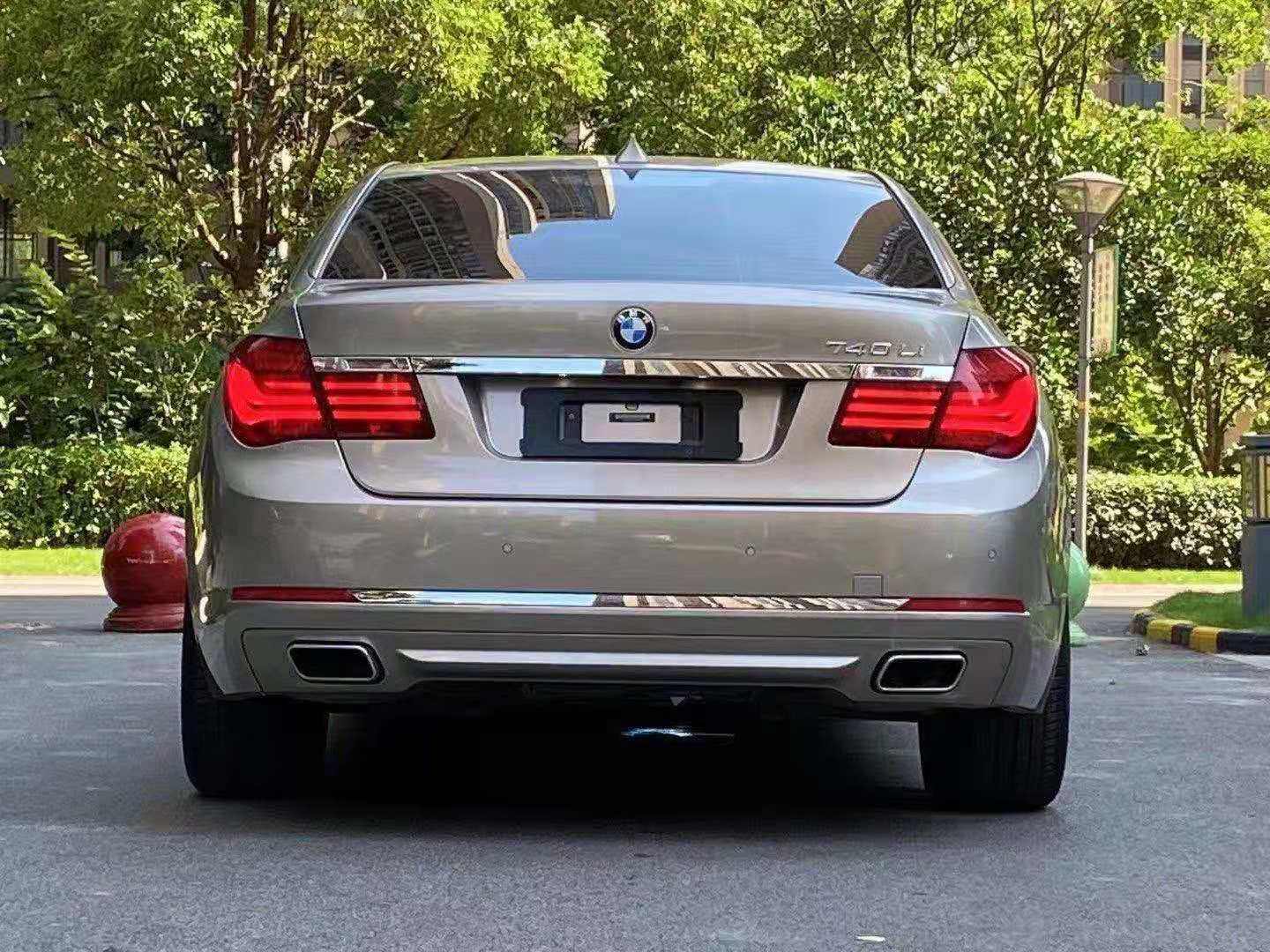 宝马14款730li改装升级排气管尾喉尾喉