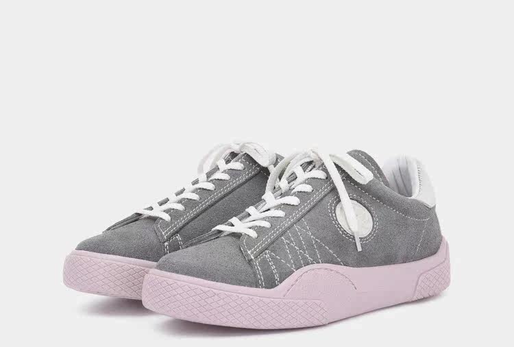 eytys wave店主自留小牛皮麂皮拼接休闲鞋 瑞典代购 限时特惠