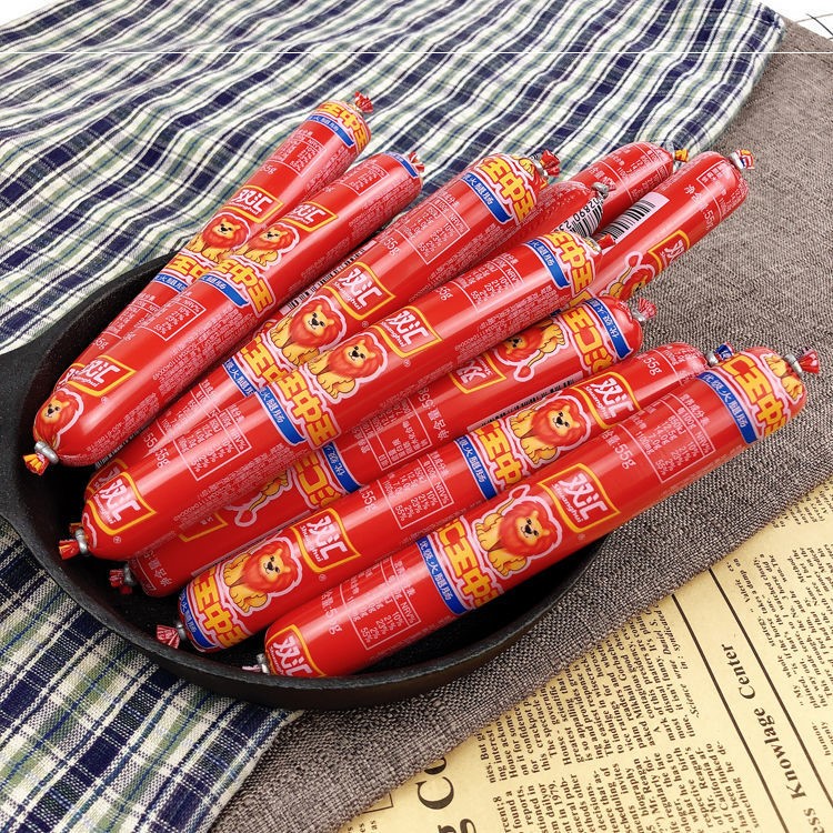 双汇王中王火腿肠35g50g40g60g克优级零食泡面家庭户外烧烤包装即食肠