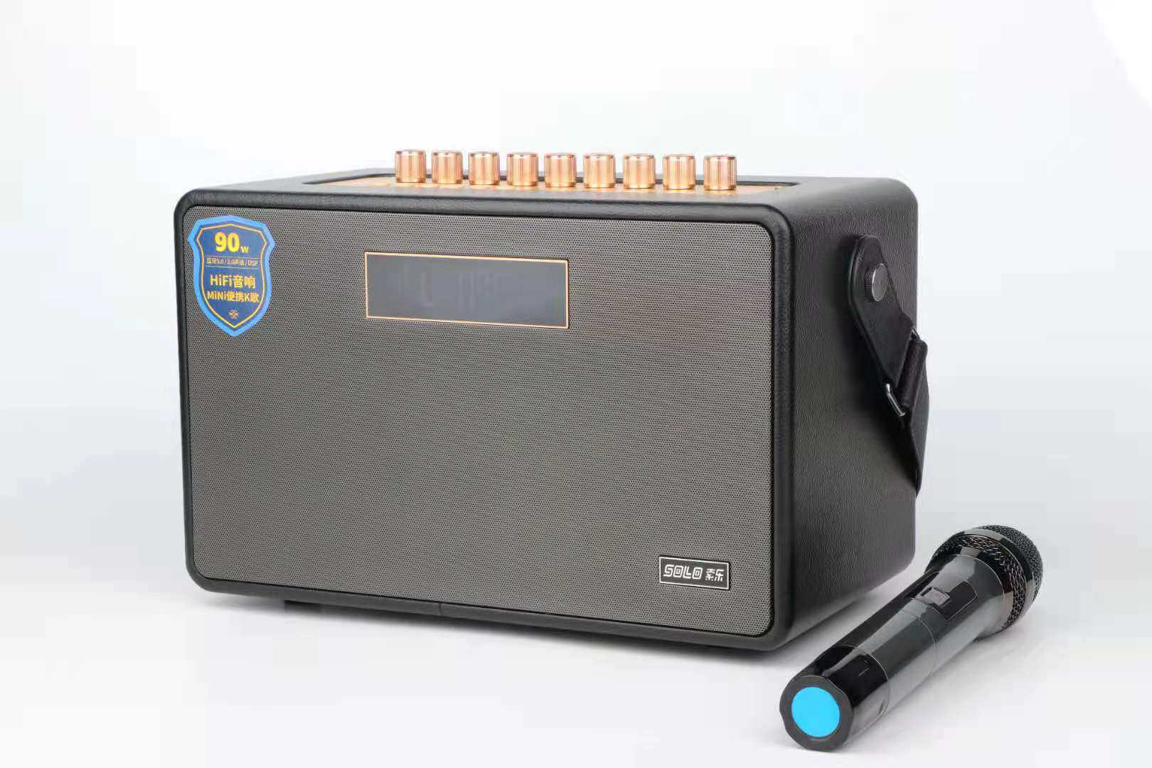 新款低音移动大功率音箱歌音唱歌索乐音响乐器拉杆广场音箱