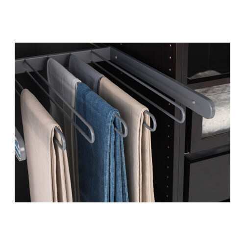 康普蒙普蒙拉出式裤衣柜内置裤架ikea宜家国内柜内裤架