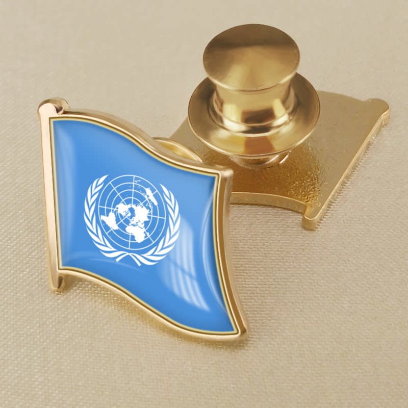 联合国国旗徽章,精致到让我想环游世界!